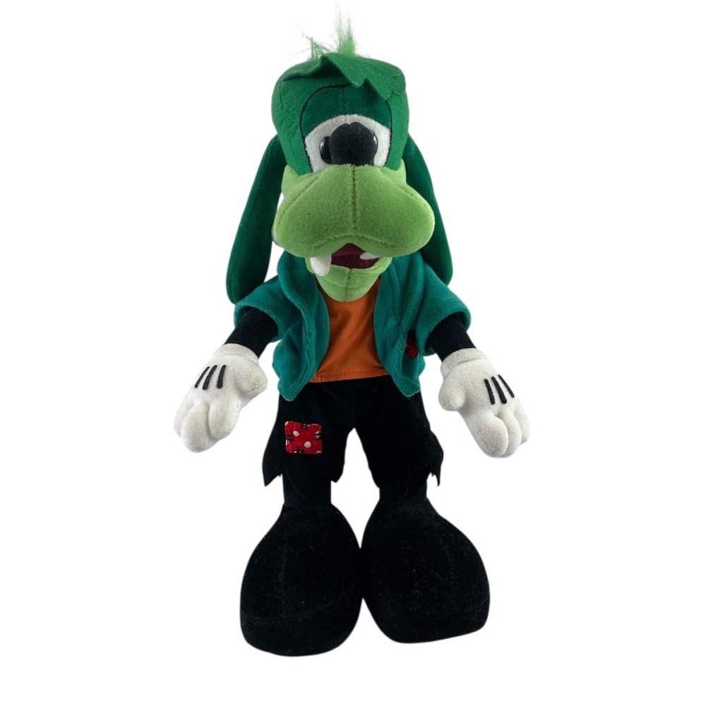 Disney Store Halloween Plush FRANKENSTEIN Goofy 13" Stuffed Animal Goofenstein‎